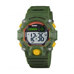 Skmei 1484 Зеленые часы наручные детские