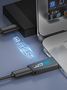 Орбита OT-PCC33 переходник (гнездо Type-C - штекер USB 3.0)