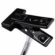 Лупа настольная с подсветкой на гибкой ноге с прищепкой Орбита INL38