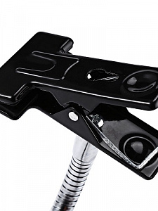 Лупа настольная с подсветкой на гибкой ноге с прищепкой Орбита INL38