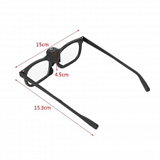 Очки лупа увеличительные с фонариком +2.5 Орбита OT-INL84