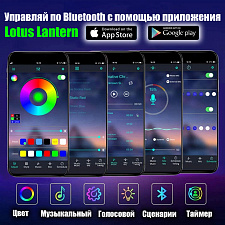 Светодиодная лента с USB контроллером Bluetooth 10 метров Огонёк OG-LDL52