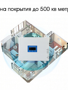 Усилитель сотовой связи и интернета готовый комплект Орбита OT-GSM18