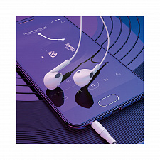 BOROFONE BM54 Белые наушники-гарнитура (3.5мм)