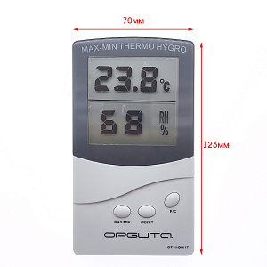 Термометр гигрометр цифровой Орбита OT-HOM17