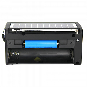 Fepe FP-256BT-S  радиоприёмник аккумуляторный (USB,TF,Bluetooth, солнч. панель)
