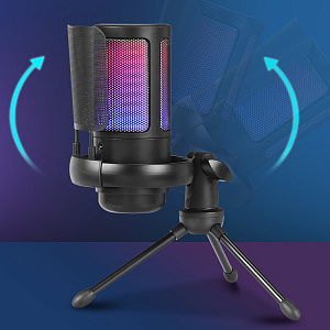 Микрофон для компьютера игровой для стрима Орбита OT-PCS08