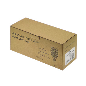 Светильник садовый на солнечной батарее уличный Факел Огонек OG-LDP30