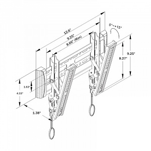 NB C1-T кронштейн для LCD/LED (17-37")