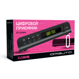Приставка для цифрового ТВ с Wi-Fi Орбита OT-DVB04