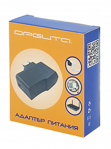 Орбита OT-APB82 адаптер питания (5В,1000mA, 3,5мм) 1.2м
