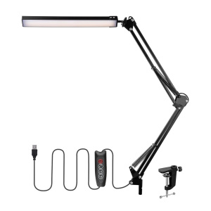 Лампа настольная для школьника на струбцине Огонёк OG-LDP37