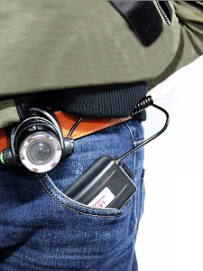 Патриот PT-FLG04 фонарь налобный (1L, 2*18650, Т6,ZOOM)