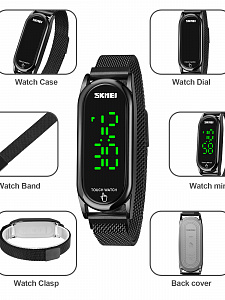 Skmei 1697 Бронзовые часы наручные