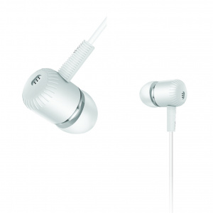 Орбита OT-ERG59 Белые наушники-гарнитура (3.5мм)