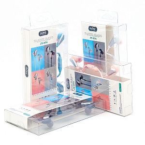 JIAYU JY-374 Голубые наушники вакуум - гарнитура (3.5мм)