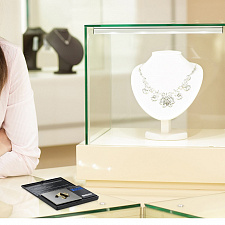 Весы кухонные электронные высокоточные мини до 100 г точностью 0.01 г Орбита OT-HOW06