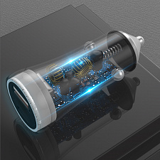 SENDEM D10 ЗУ авто USB (PD18+QC3.0,4000mA)