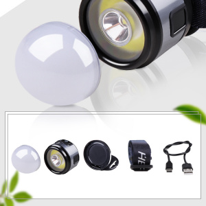 Патриот PT-FLG45 фонарь налобный (2L, аккум)