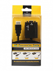Переходник с HDMI на VGA конвертер Орбита OT-AVW21