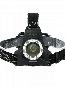 Патриот PT-FLG07 фонарь налобный (1L, 2*18650, ZOOM, Т6)