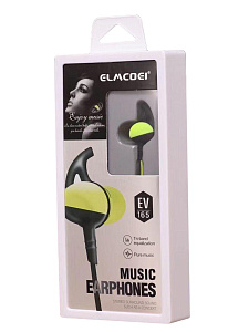 ELMCOEI EV-165 наушники-гарнитура (3.5мм)