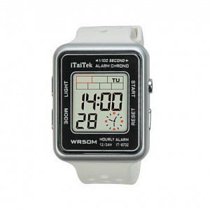 iTaiTek IT-8702 Серебро/Белый часы наручные