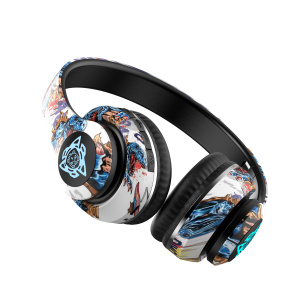 Наушники беспроводные Bluetooth с микрофоном и радио Орбита OT-ERB48 Белые