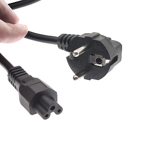 Кабель питания сетевой C5 для ноутбука 1.5м Орбита OT-ELS03 Черный