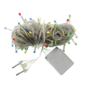 Огонек OG-LDG03 гирлянда LED Мультицвет (100 ламп, 220В)