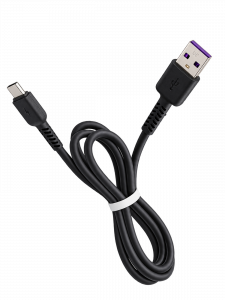 Орбита OT-SMT27 Черный кабель USB 3A (TYPE C) 1м