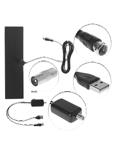 Антенна комнатная для цифрового ТВ с усилителем Орбита OT-ANT10