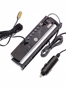 Часы автомобильные с подсветкой, вольтметром и термометром VST 7013V