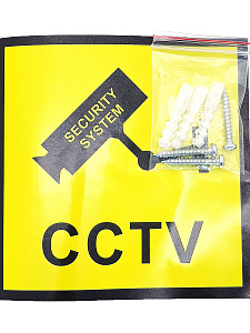 Муляж камеры видеонаблюдения с солнечной панелью со светодиодом Орбита OT-VNP20