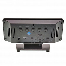 Часы электронные настольные от сети с будильником и термометром VST 888-1 Красные