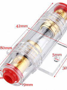 Провода акустические для подключения сабвуфера и усилителя авто комплект TDS TS-CAD02