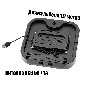 Часы настенные электронные с температурой и пультом Орбита OT-CLW20 Зеленые