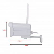 Комплект видеонаблюдения 4 камеры Wi-Fi 2MP Орбита OT-VNK04