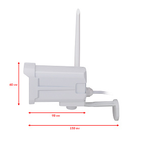 Комплект видеонаблюдения 4 камеры Wi-Fi 2MP Орбита OT-VNK04