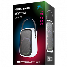 Орбита OT-SPF39 Белая активная напольная акустика