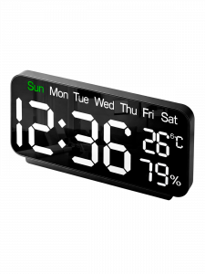 Часы электронные настольные от USB с термометром VST 912Y-6 Белые