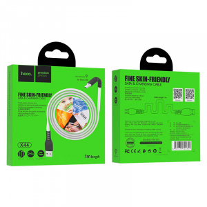 HOCO X44 Белый кабель USB 2.4A (microUSB) 1м