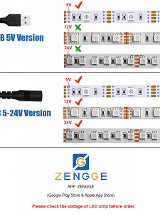 Огонек OG-LDL42 LED контроллер USB 5В (Bluetooth, RGB, 4PIN)