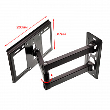 Кронштейн для телевизора настенный поворотный до 40 дюймов Орбита OT-HOD09