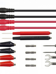 Щупы для мультиметра/тестера с крокодилами 10A 1000B Орбита OT-INM07