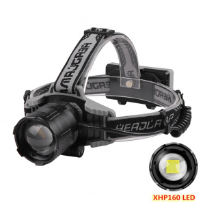 Патриот PT-FLG42 фонарь налобный (1L, 2*18650, ZOOM)