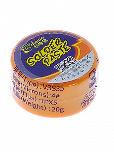 MECHANIC V3S35 паста паяльная (217С,20г)