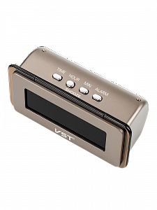 VST 728-2 Зеленые часы настольные (без блока)