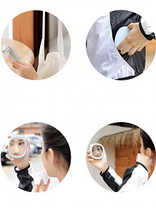 Огонек OG-HBE01 Зеркало с подсветкой (аккум)