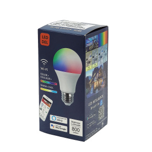 Орбита OT-HOS10 Умная лампочка (E27,9Вт, Wi-Fi)